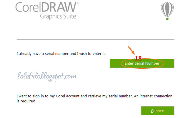 cara mendapatkan serial number coreldraw x7